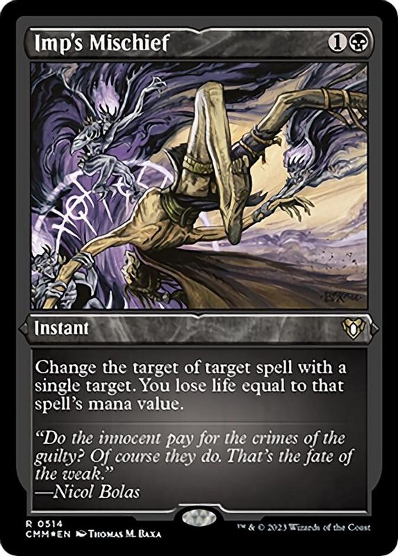 Imp's Mischief (Foil Etched) - 514 - Rare