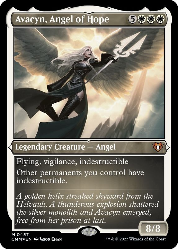 Avacyn, Angel of Hope (Foil Etched) - 457 - Mythic