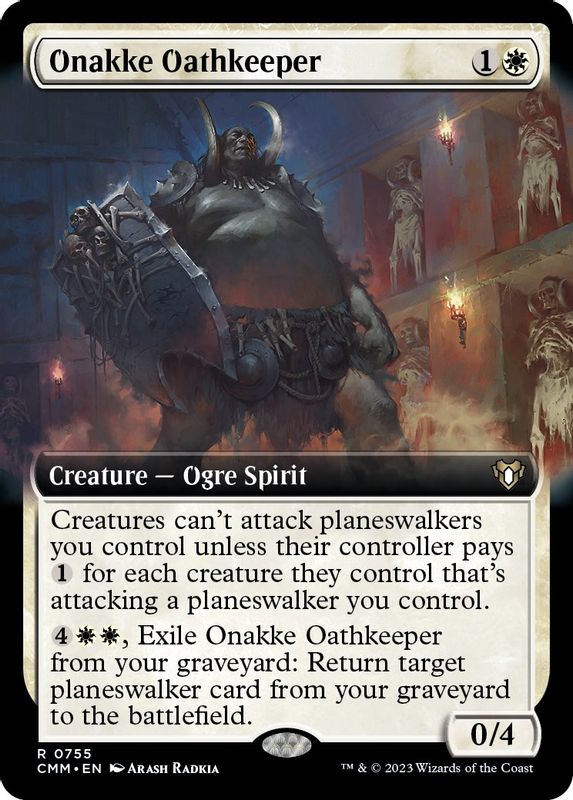 Onakke Oathkeeper (Extended Art) - 755 - Rare