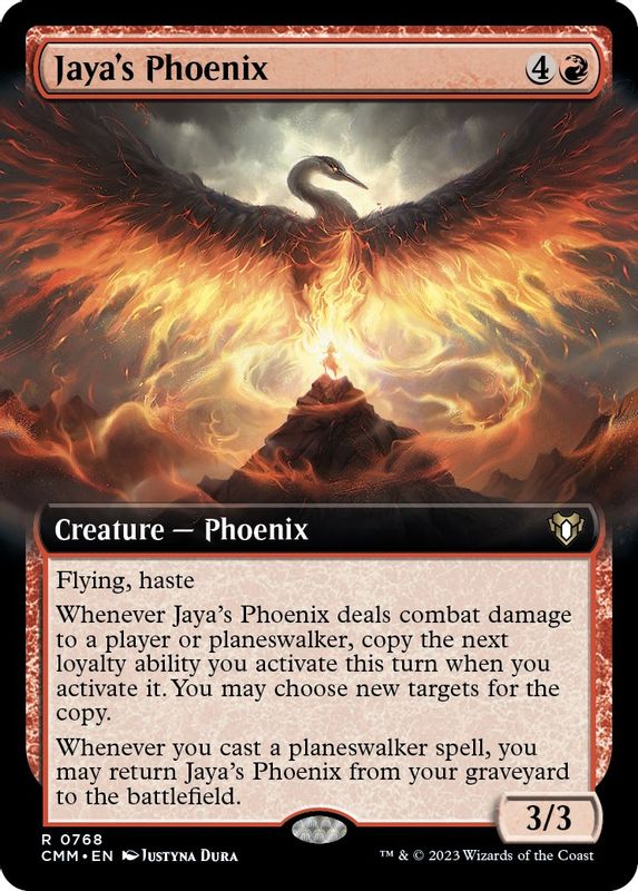 Jaya's Phoenix (Extended Art) - 768 - Rare