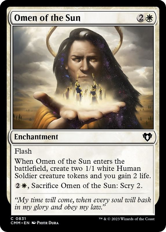 Omen of the Sun - 831 - Common