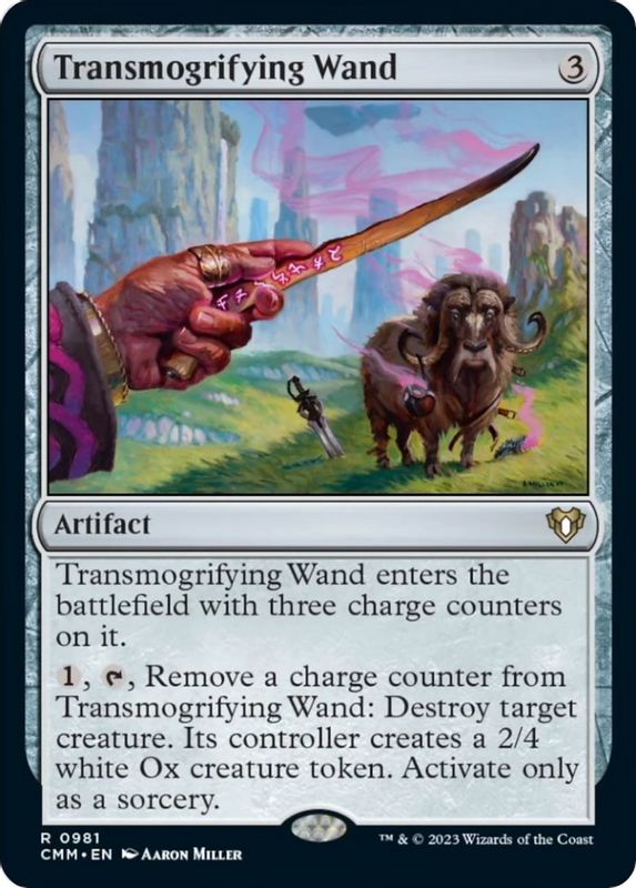 Transmogrifying Wand - 981 - Rare