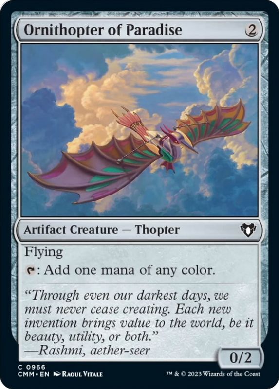 Ornithopter of Paradise - 966 - Common