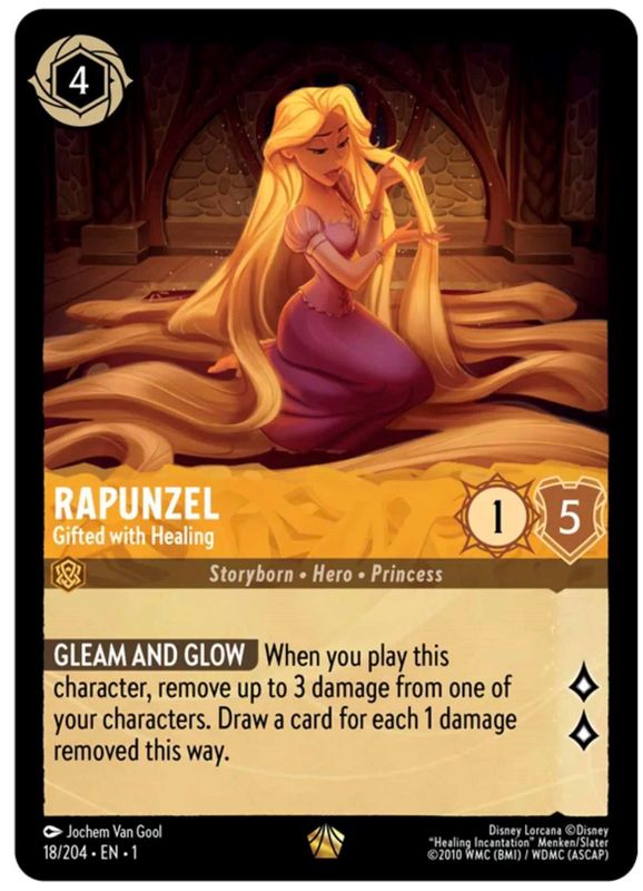 Rapunzel - Gifted with Healing - 18/204 - Legendary