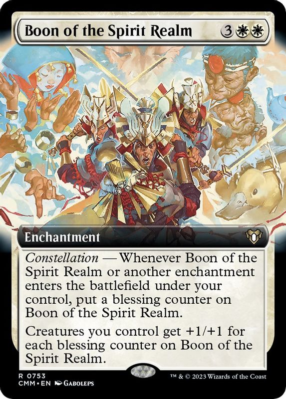 Boon of the Spirit Realm (Extended Art) - 753 - Rare