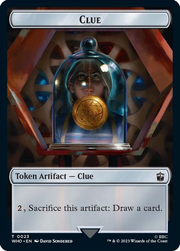 Clue Token - 23 - Token