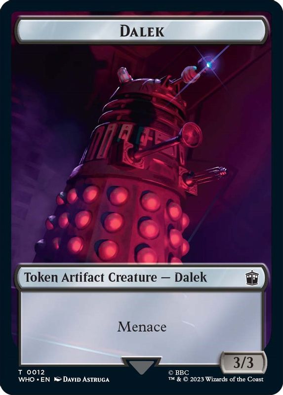 Dalek Token - 12 - Token