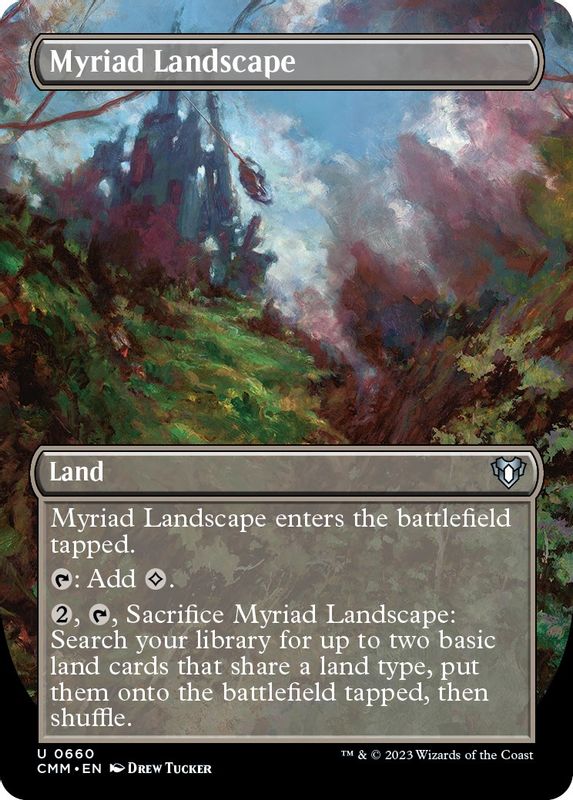 Myriad Landscape (Borderless) - 660 - Uncommon