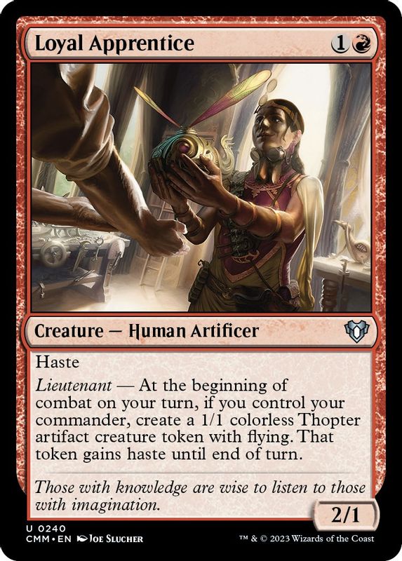 Loyal Apprentice - 240 - Uncommon