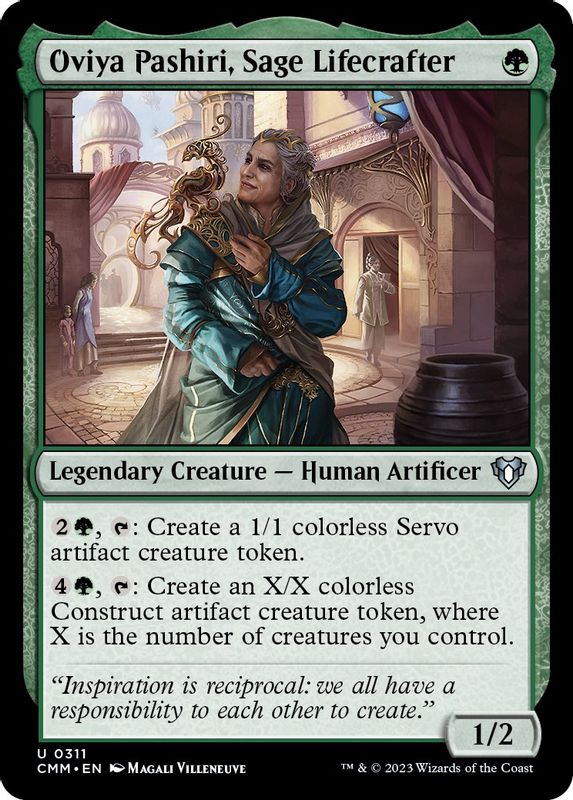 Oviya Pashiri, Sage Lifecrafter - 311 - Uncommon