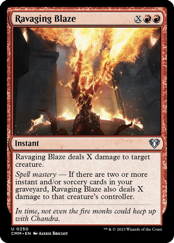 Ravaging Blaze - 250 - Uncommon