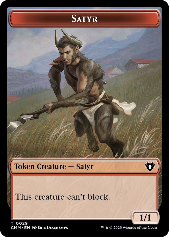 Satyr Token - 29 - Token