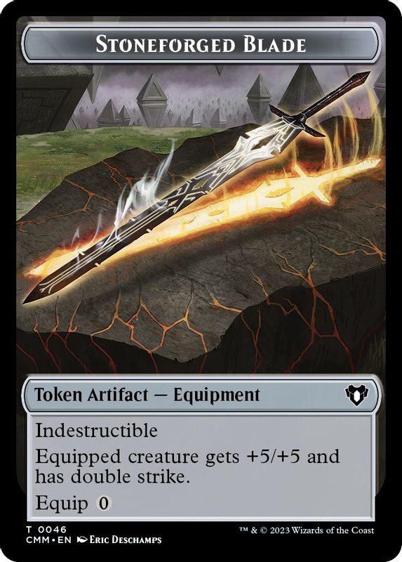 Stoneforged Blade Token - 46 - Token