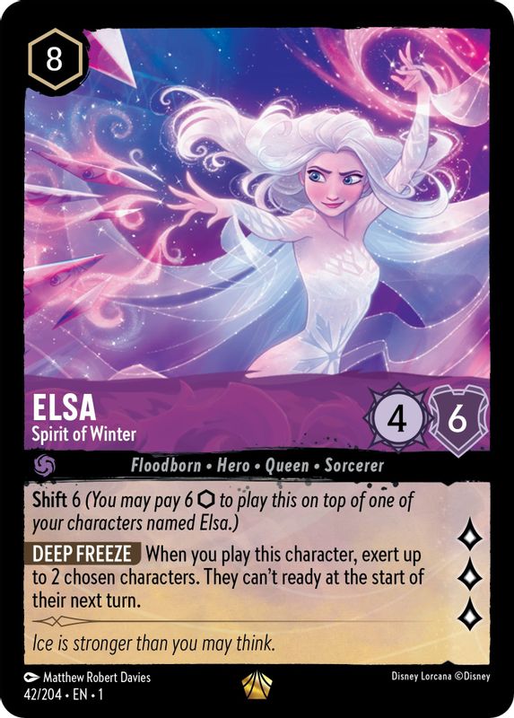 Elsa - Spirit of Winter - 42/204 - Legendary