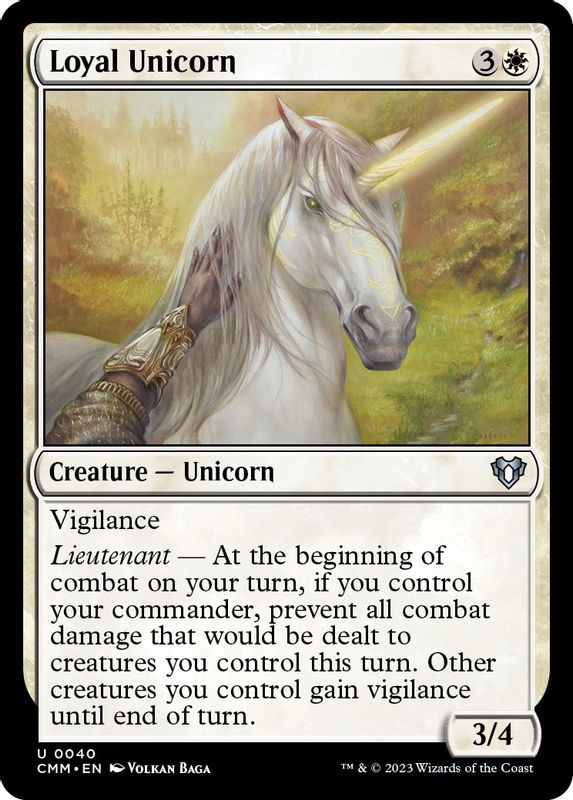 Loyal Unicorn - 40 - Uncommon