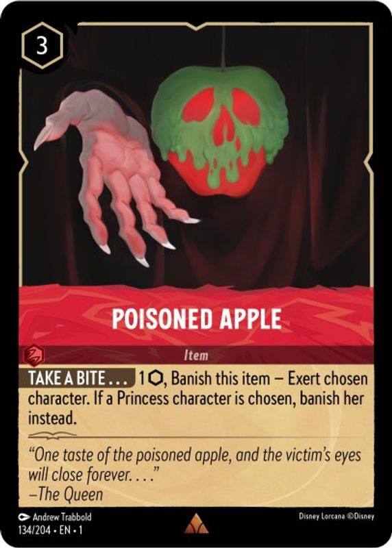 Poisoned Apple - 134/204 - Rare