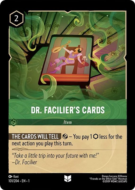 Dr. Facilier's Cards - 101/204 - Uncommon