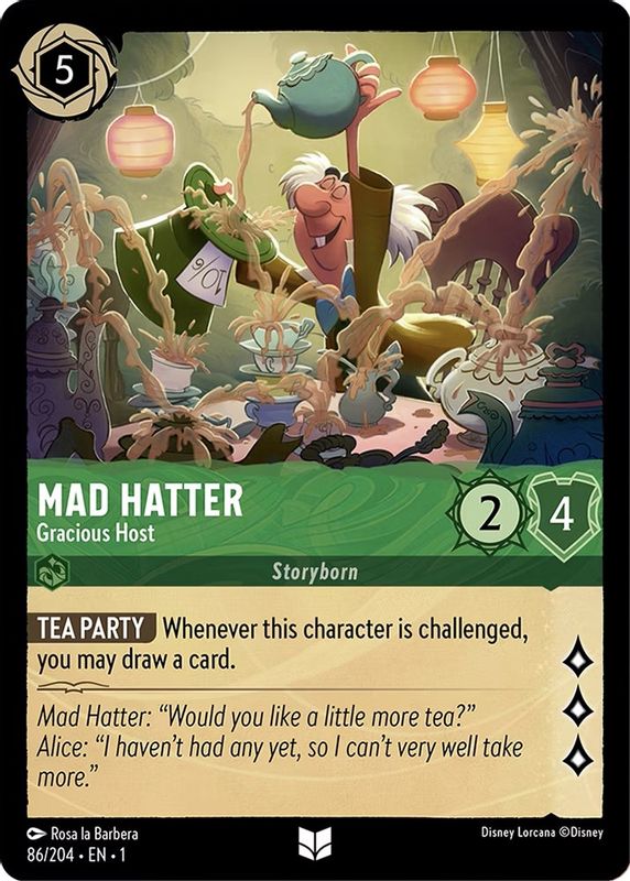 Mad Hatter - 86/204 - Uncommon