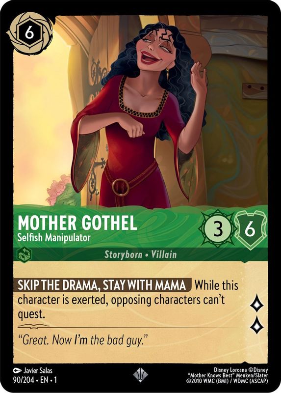 Mother Gothel - 90/204 - Super Rare