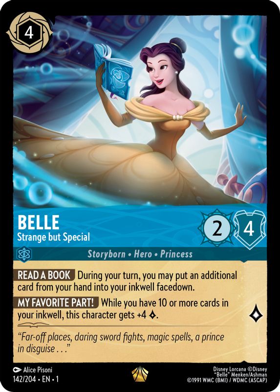 Belle - Strange but Special - 142/204 - Legendary