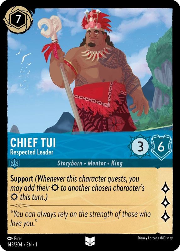 Chief Tui - 143/204 - Uncommon