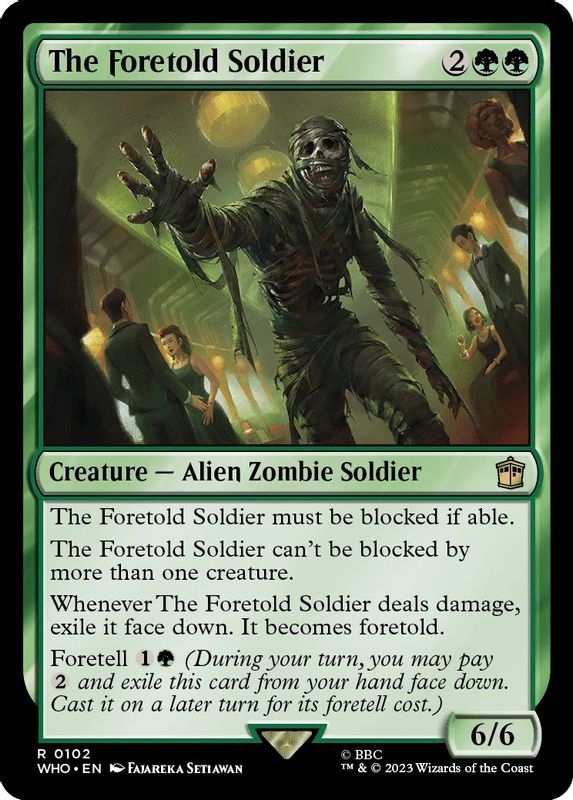 The Foretold Soldier - 102 - Rare