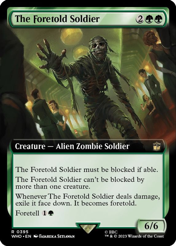 The Foretold Soldier (Extended Art) - 395 - Rare