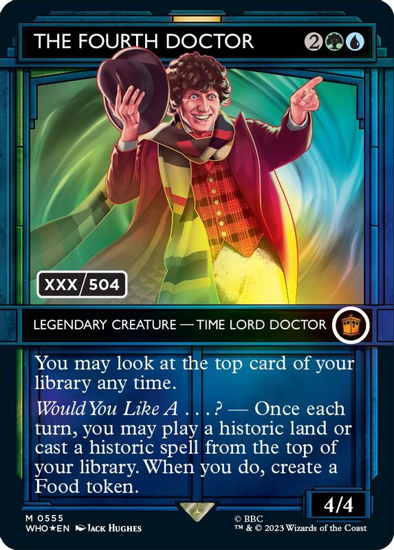 The Fourth Doctor (Serial Numbered) - 555 - Mythic