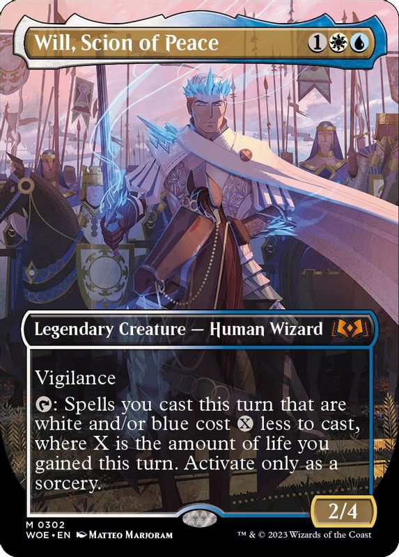 Will, Scion of Peace (Borderless) - 302 - Mythic