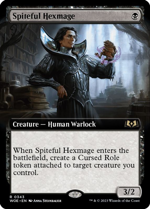 Spiteful Hexmage (Extended Art) - 343 - Rare