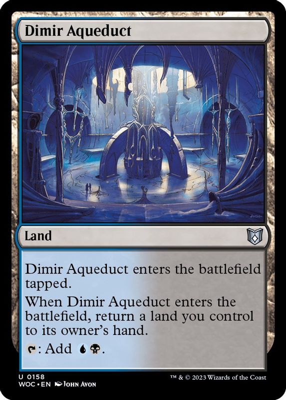 Dimir Aqueduct - 158 - Uncommon