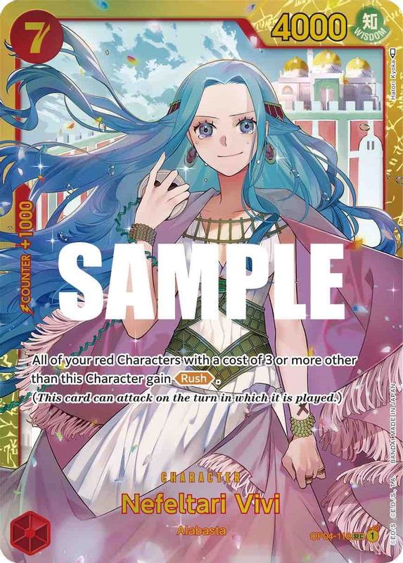 Nefeltari Vivi (118) - OP04-118 - Secret Rare