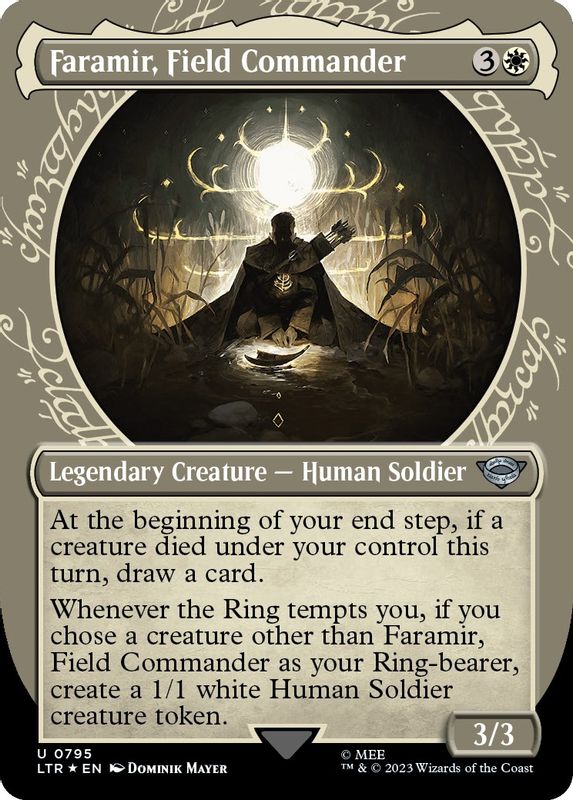 Faramir, Field Commander (Showcase) (Surge Foil) - 795 - Uncommon