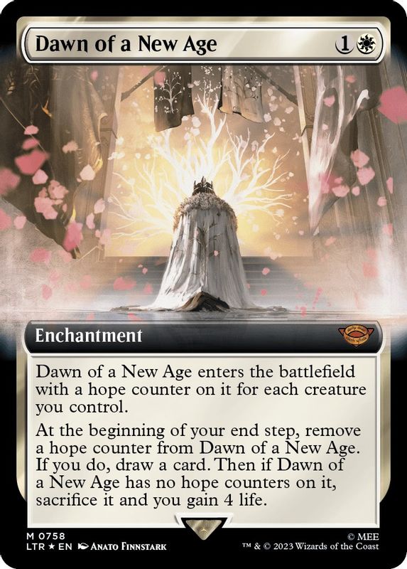 Dawn of a New Age (Extended Art) (Surge Foil) - 758 - Mythic