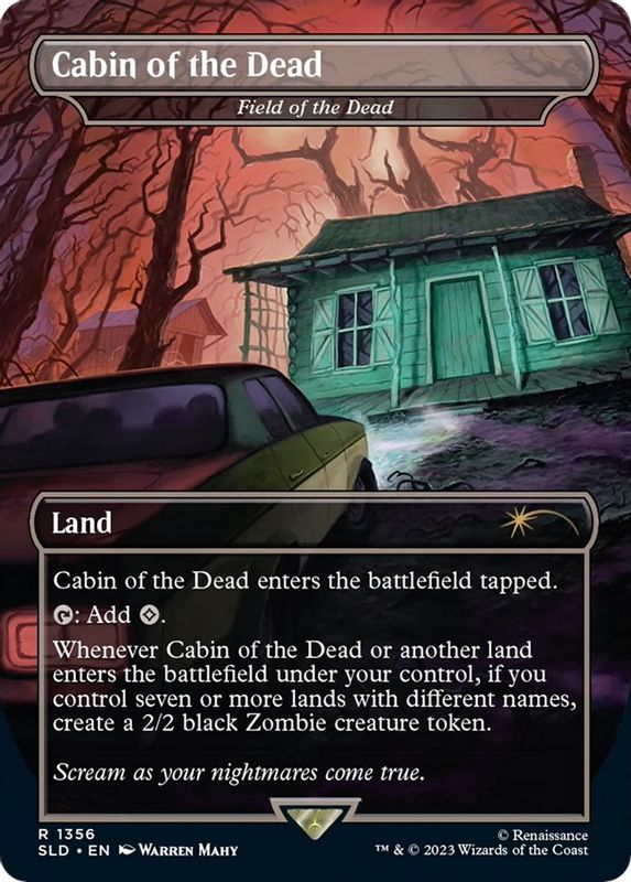 Cabin of the Dead - Field of the Dead - 1356 - Rare