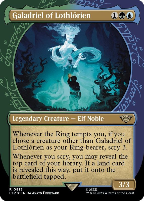 Galadriel of Lothlorien (Showcase) (Surge Foil) - 813 - Rare