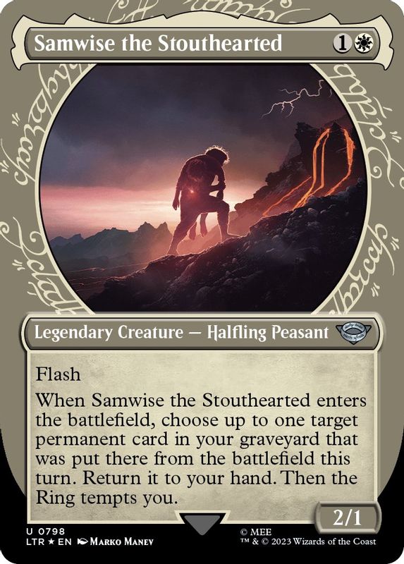 Samwise the Stouthearted (Showcase) (Surge Foil) - 798 - Uncommon