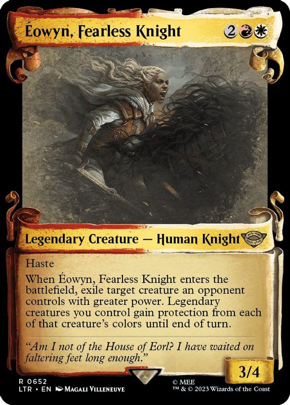 Eowyn, Fearless Knight (Showcase Scrolls) - 652 - Rare