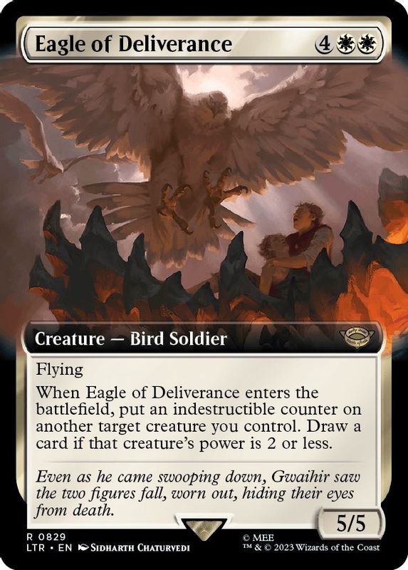 Eagle of Deliverance (Extended Art) - 829 - Rare