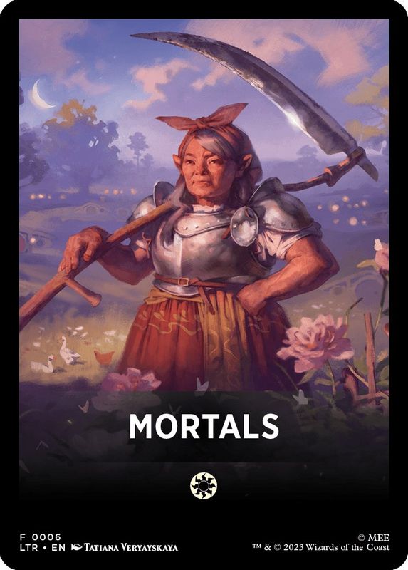 Mortals Theme Card - 6 - Token