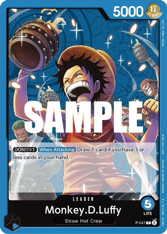 Monkey.D.Luffy (047) (Sealed Battle Kit Vol. 1) - P-047 - Promo