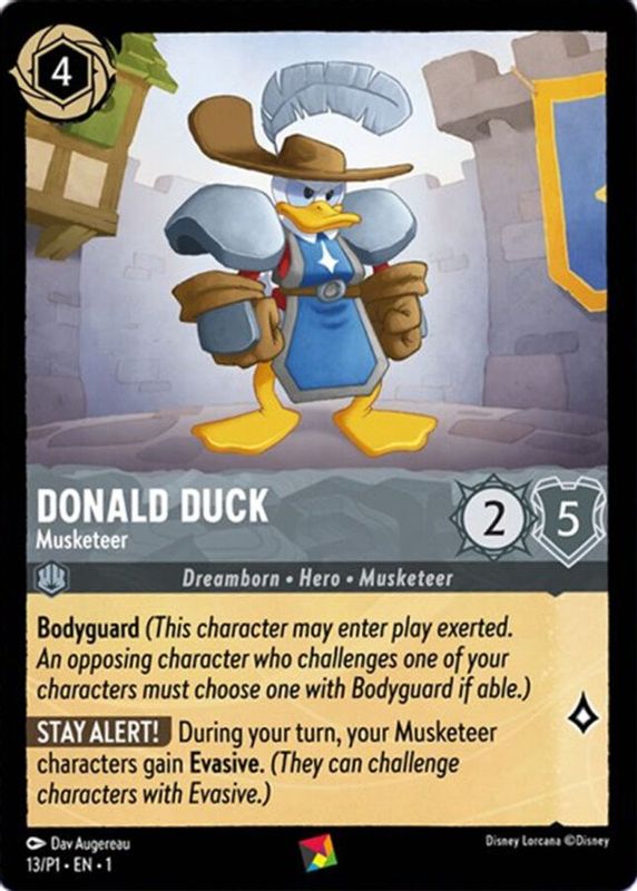 Donald Duck - Musketeer - 13 - Promo