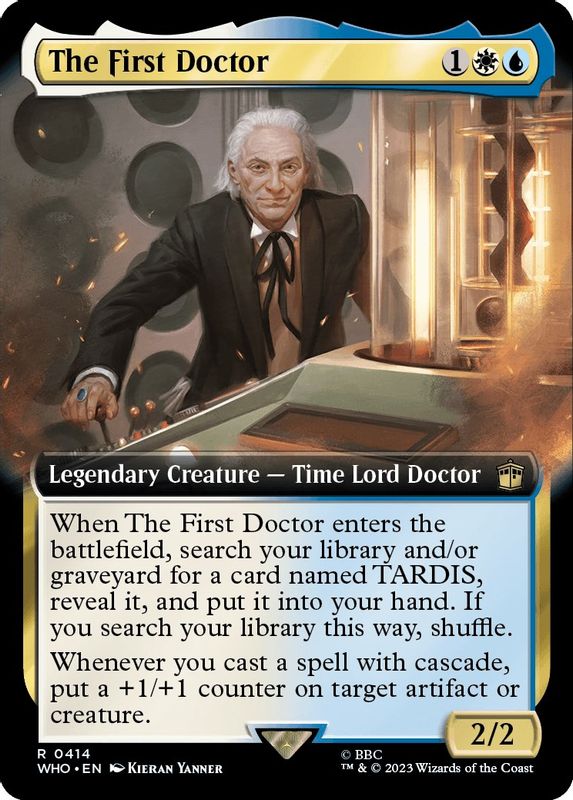 The First Doctor (Extended Art) - 414 - Rare