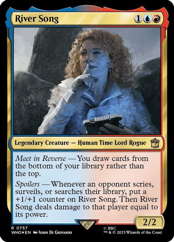 River Song (Surge Foil) - 757 - Rare