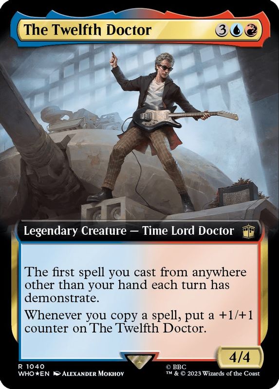 The Twelfth Doctor (Extended Art) (Surge Foil) - 1040 - Rare