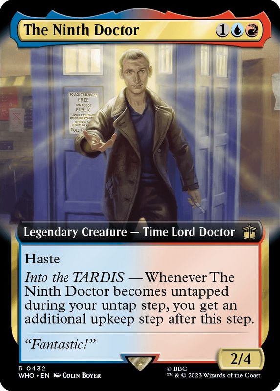 The Ninth Doctor (Extended Art) - 432 - Rare