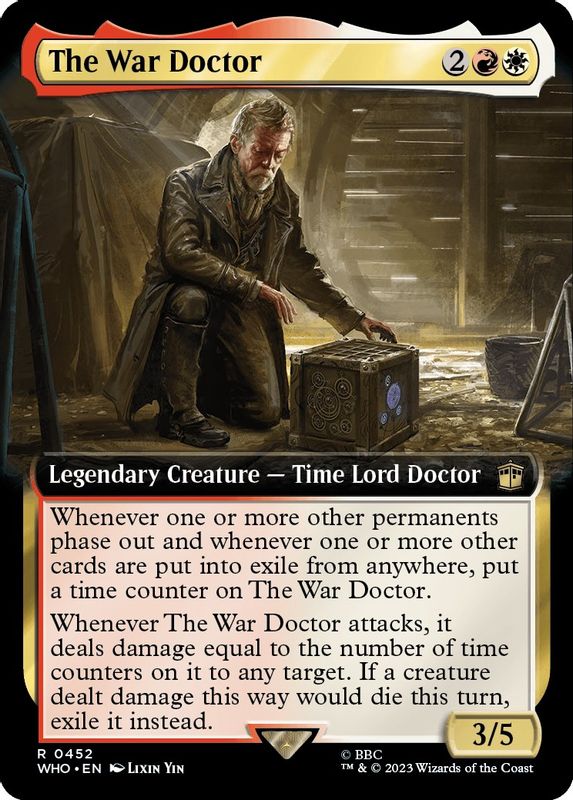 The War Doctor (Extended Art) - 452 - Rare