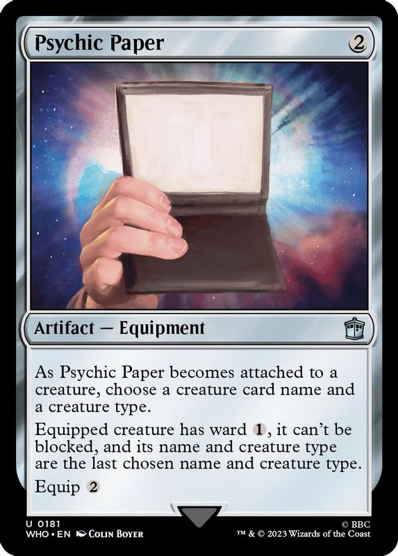 Psychic Paper - 181 - Uncommon