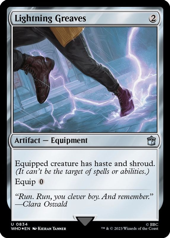 Lightning Greaves (Surge Foil) - 834 - Uncommon