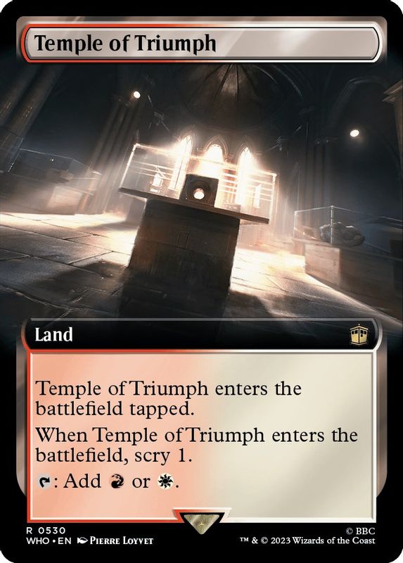 Temple of Triumph (Extended Art) - 530 - Rare